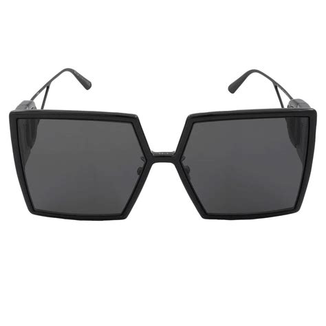 Dior Grey Shaded Square Ladies Sunglasses .